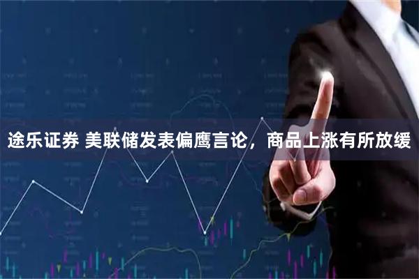 途乐证券 美联储发表偏鹰言论，商品上涨有所放缓